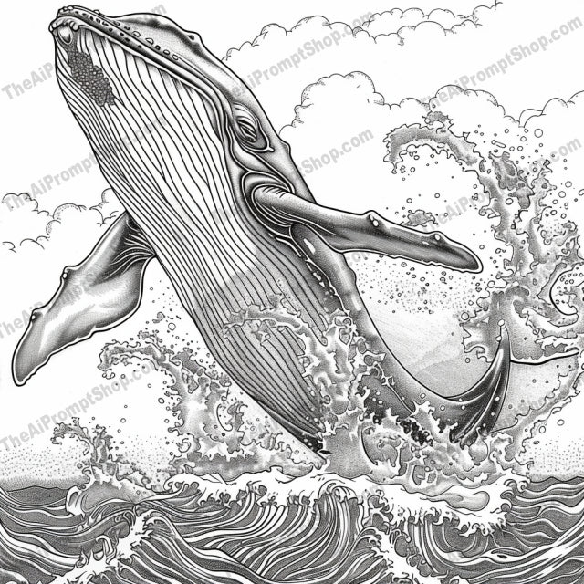 Intricate Black and White Nature Illustrations AI MidJourney Image Prompt, 9332 Landscapes & Paintings, midjourney, black and white, nature, illustration, detailed, whale, butterfly, owl, deer, floral, serene, artistic, drawing, wildlife, flora, fauna, monochrome, sketch, line work, shading, ink, Midjourney, Ai, Ai Image Prompt, Image Prompt, Prompt