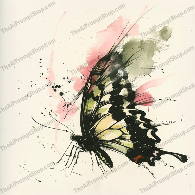 Splatter Paint Animal Art AI MidJourney Image Prompt, 9490 Florals, midjourney, splatter paint, animal art, vibrant colors, dynamic composition, artistic, detailed, creative, fish, butterfly, dragon, eagle, watercolor effect, animal illustrations, modern art, contemporary, nature, wildlife, mythical, abstract, energetic, Midjourney, Ai, Ai Image Prompt, Image Prompt, Prompt