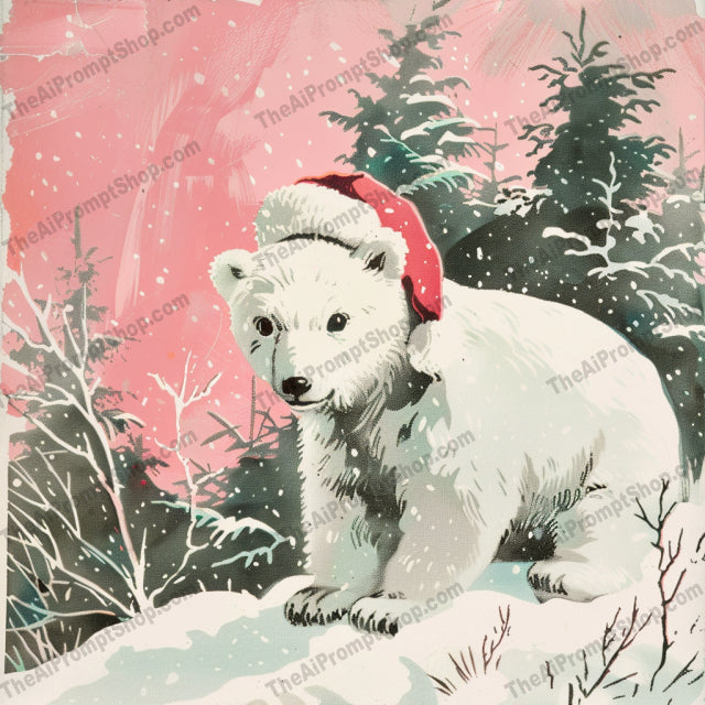Festive Holiday Illustration AI MidJourney Image Prompt, 8136Artwork, Candy Canes, Celebration, Cheerful, Christmas, Colorful, Festive, Gingerbread Man, Holiday, Holiday Decor, Illustration, Joyful, midjourney, Nostalgic, Santa Hat, Seasonal, Snowy Backdrop, Traditional, Vintage, Whimsical, Winter