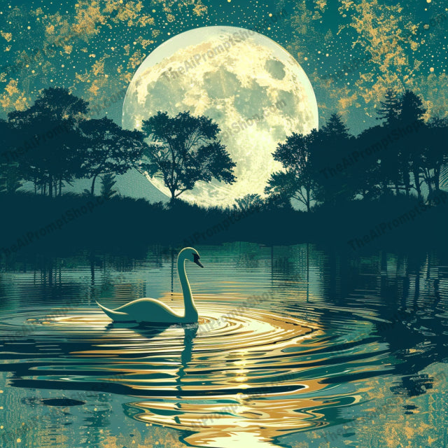 Mystical Moonlit Wilderness AI MidJourney Image Prompt, 9545 Animals, midjourney, moonlit, wilderness, enchanted, nocturnal, nature, serene, magical, animals, forest, night, wildlife, mystical, peaceful, full moon, illustration, landscape, fantasy, dreamy, scenic, tranquil, Midjourney, Ai, Ai Image Prompt, Image Prompt, Prompt