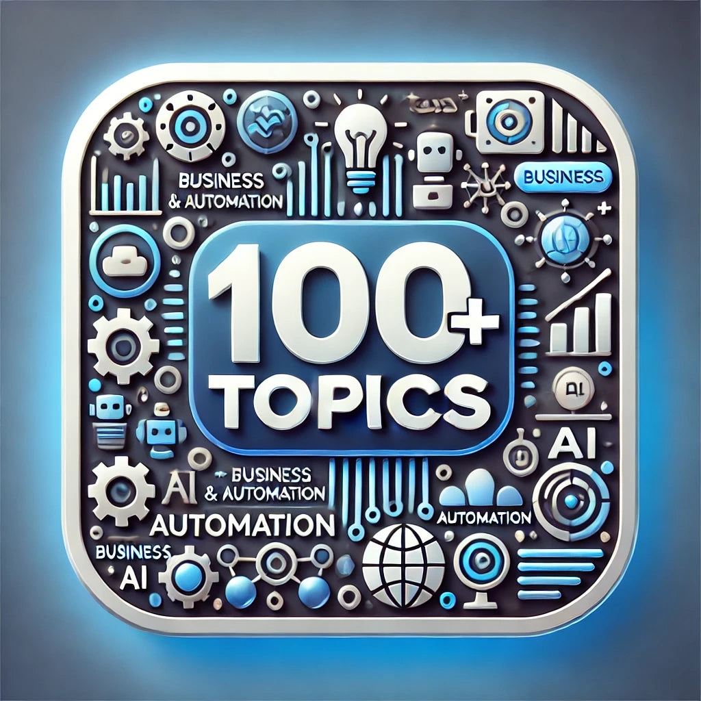AI Automation ChatGPT Prompts - Prompts for Topics to Transform Your BusinessAdvanced AI Chatbots, AI Chatbot Design, AI Chatbot Development, AI Chatbot Efficiency, AI Chatbot Integration, AI Chatbot Marketing, AI Chatbot Mastery, AI Chatbot Sales, AI Chatbot Techniques, AI Customer Service, Business AI Chatbots, Chat GPT, Chat GPT Prompts, ChatGPT, ChatGPT Generator, ChatGPT Prompts, ChatGPT Tools