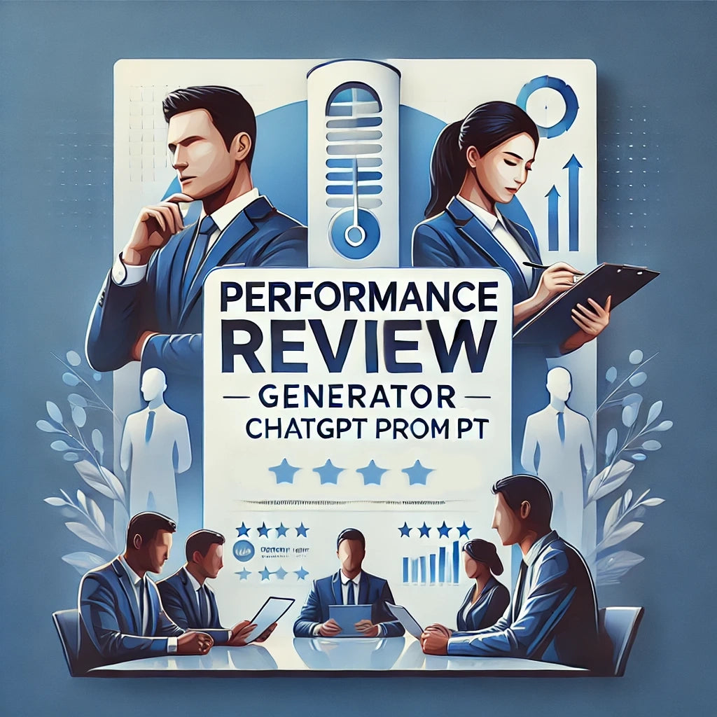 Employee Performance Review GeneratorAI HR Tool, AI Review Tool, AI-Driven Reviews, Chat GPT, Chat GPT Prompts, ChatGPT, ChatGPT Commands, ChatGPT Generator, ChatGPT Tools, Employee Evaluations, Employee Feedback Tool, HR Performance Reviews, Performance Review Generator, Professional Review Tool