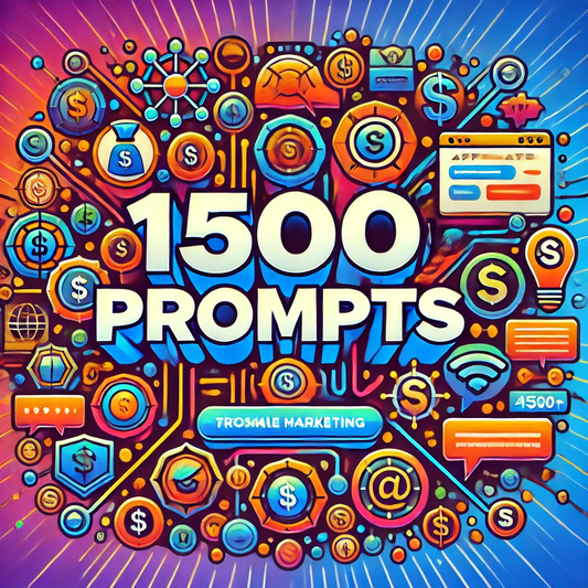 Affiliate Marketing ChatGPT Prompts | 75 Different Topics | AI | Digital Download | Instant Access
