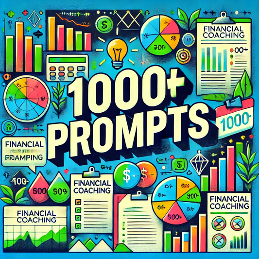 ChatGPT Prompts for Financial Coaches | 55 Topics | Gain Clients and Increase Profits | Instant Digital Download |ai, ai prompts, chat gpt, chat gpt prompts, Chat gpt tool, chatgpt, Chatgpt prompts, Chatgpt tool