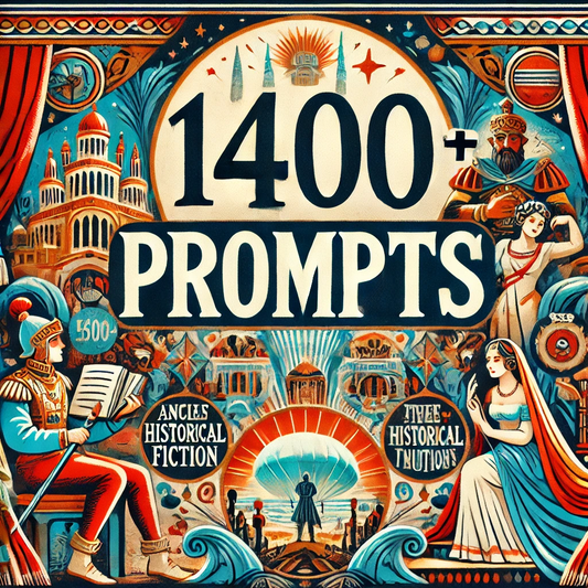 ChatGPT Prompts | Historical Fiction Writing | AI | Digital Download | Chat GPT Prompts