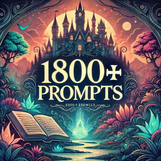 ChatGPT Prompts | Fantasy Story Writing | AI | Digital Download | Chat GPT Prompts