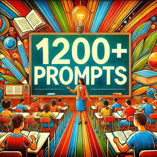 Expert ChatGPT Prompts for Teachers | 57 Teaching Categories | AI | Digital Download | Instant Access