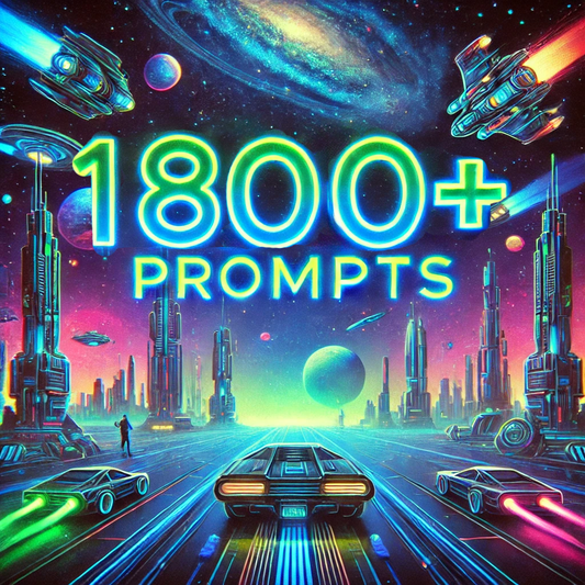 ChatGPT Prompts | Science Fiction Writing | AI | Digital Download | Chat GPT Prompts