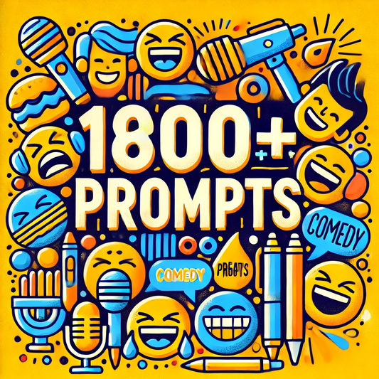 ChatGPT Prompts | Comedy Story Writing | AI | Digital Download | Chat GPT Prompts