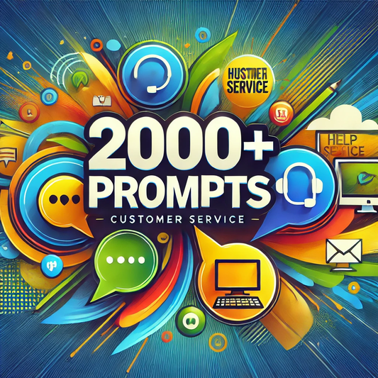 ChatGPT Prompts | Customer Support | AI | Digital Download | Chat GPT Prompts