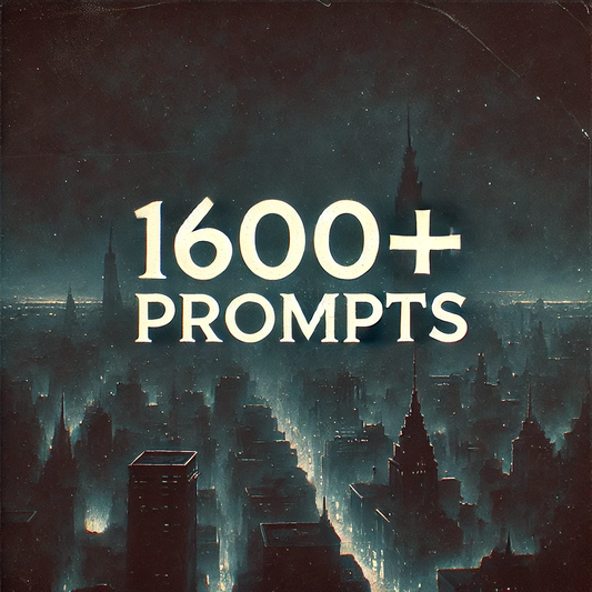 ChatGPT Prompts | Crime Noir Story Writing | AI | Digital Download | Chat GPT Prompts