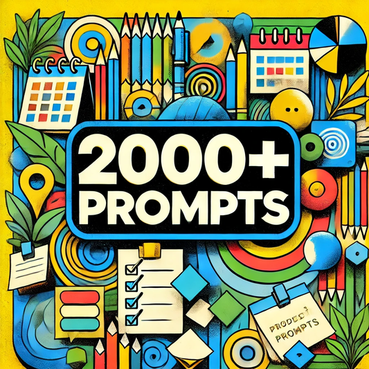 ChatGPT Prompts | Productivity | AI | Digital Download | Chat GPT Prompts