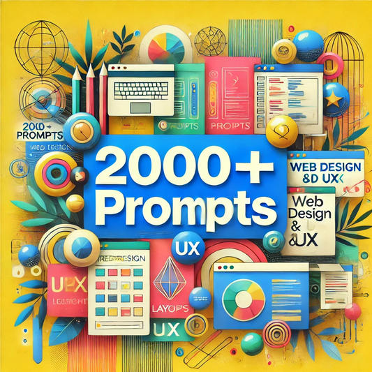ChatGPT Prompts | Web Design and UX | AI | Digital Download | Chat GPT Prompts
