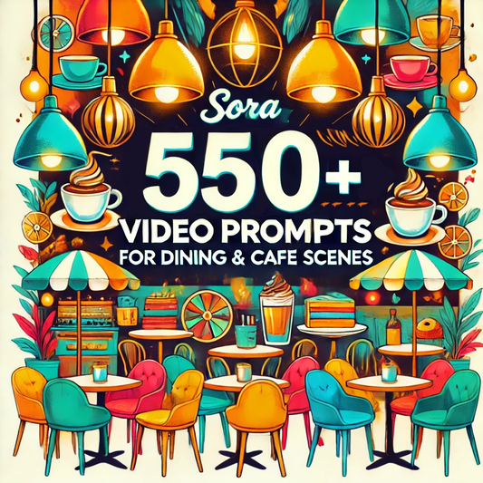 Sora Video Prompts for Dining & Cafes Scenes