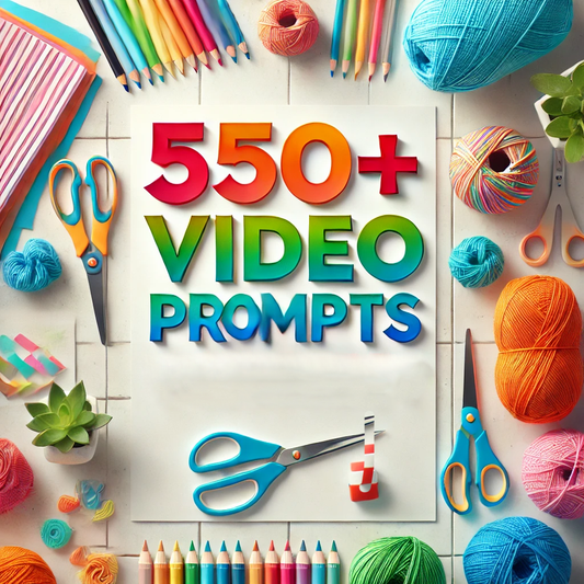 Sora Video Prompts for Crafting and DIY Projects Scenes