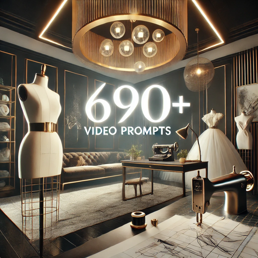 Sora Video Prompts for Fashion Designer Scenes