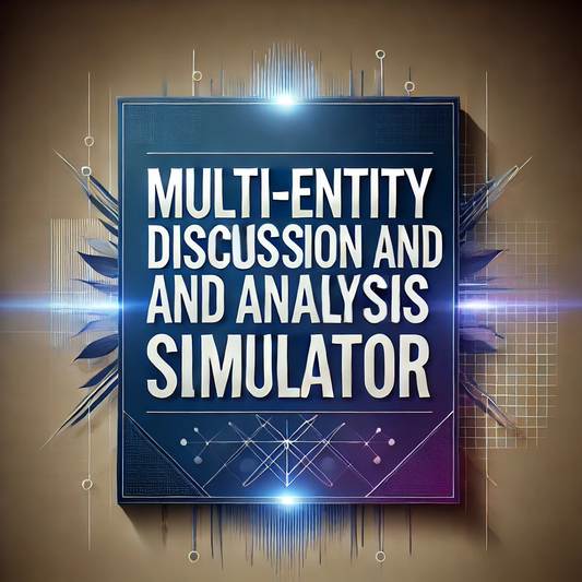 Multi-Entity Discussion and Analysis Simulator