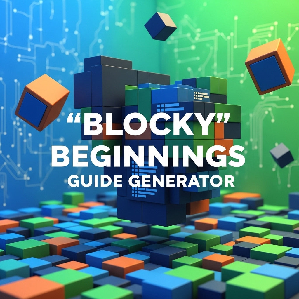 Blocky Beginnings Guide Generator