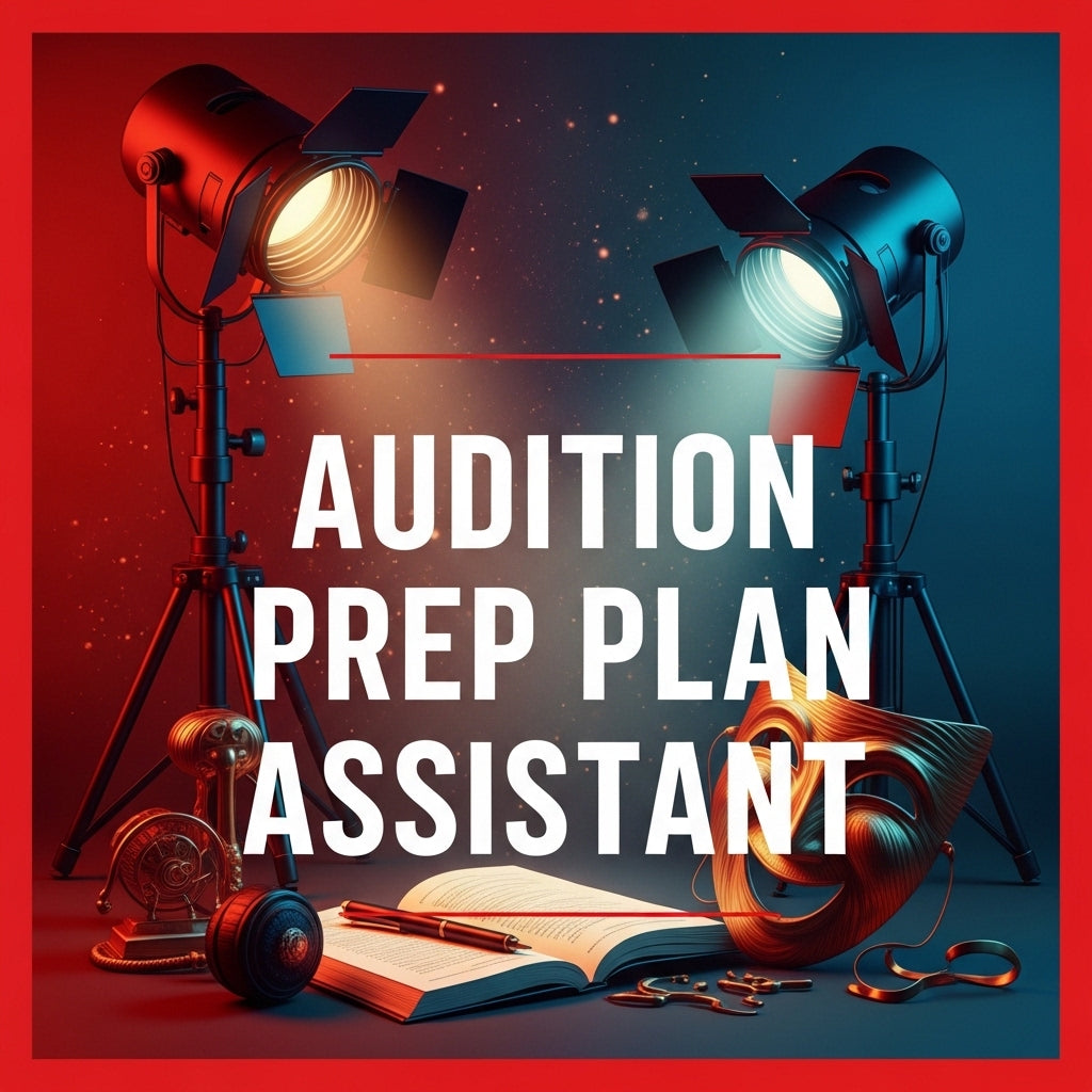 Audition Prep Plan Assistant
