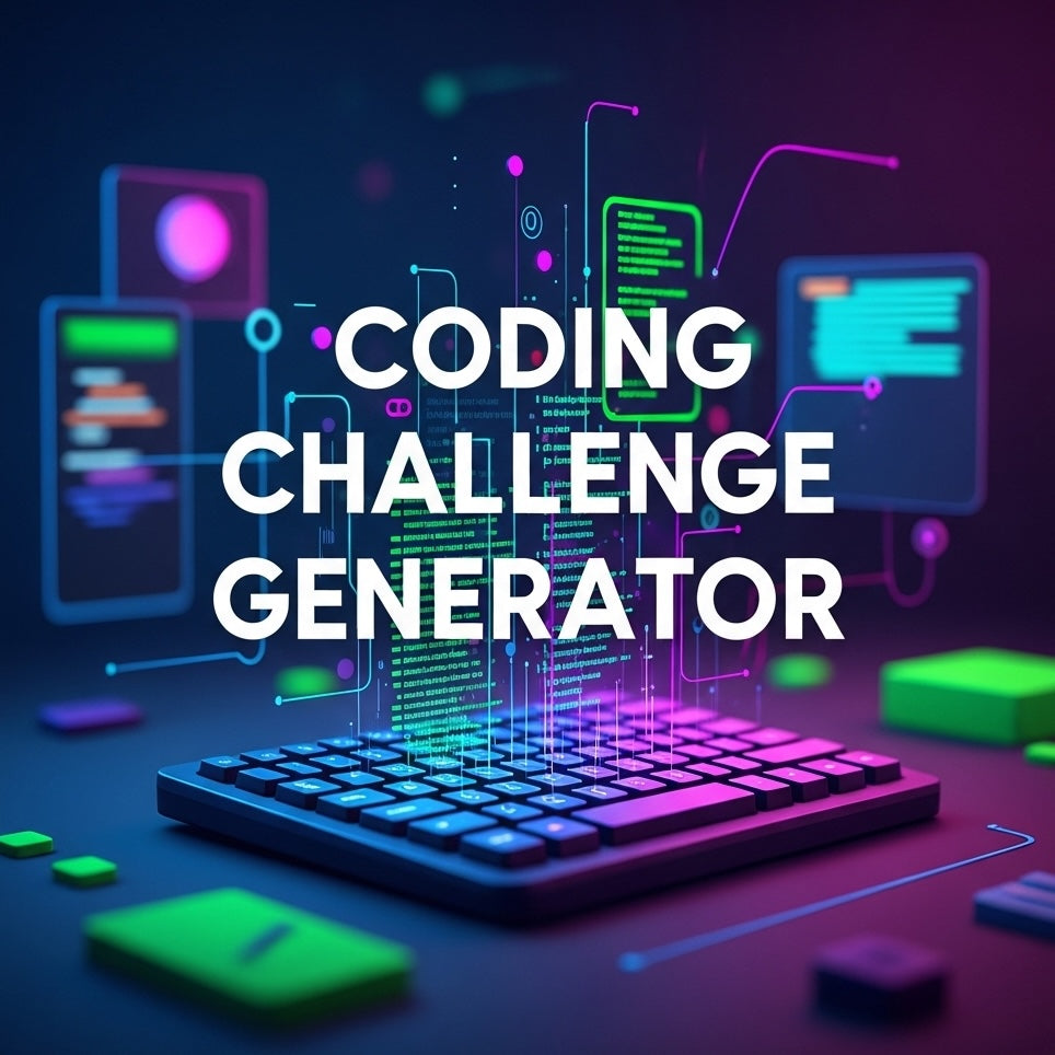 Coding Challenge Generator