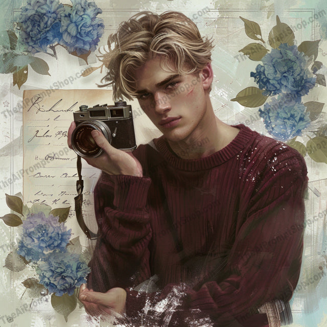 Romantic Vintage Portraits AI MidJourney Image Prompt, 9353 Portraits & People, midjourney, romantic, vintage, portraits, floral, antique, camera, book, teacup, nature, illustration, art, detailed, realistic, feminine, masculine, soft colors, delicate, pastel, elegant, classic, Midjourney, Ai, Ai Image Prompt, Image Prompt, Prompt