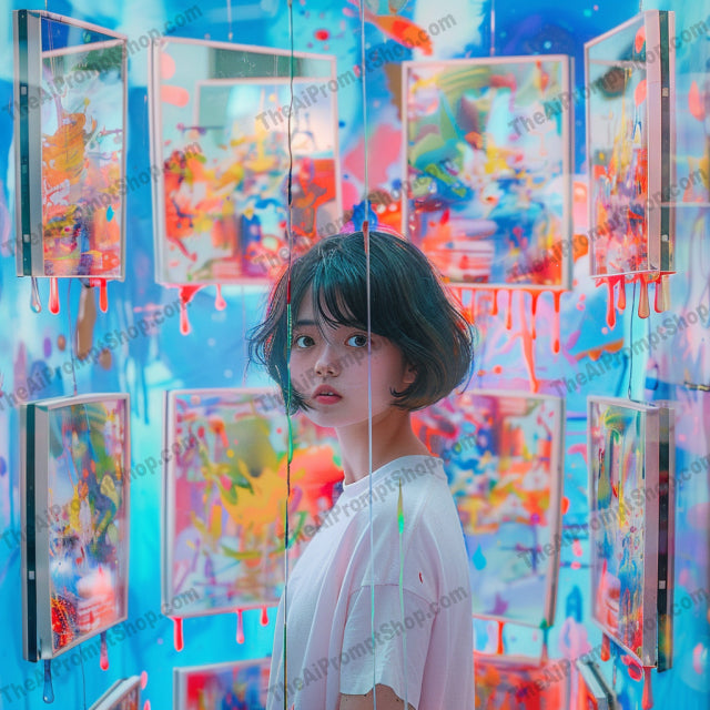 Dreamy Surrealism AI MidJourney Image Prompt, 9290 Fantasy, midjourney, dreamy, surrealism, vibrant colors, intricate details, fantastical, atmospheric, artistic, wonderland, imaginative, magic, ethereal, abstract, whimsical, colorful, mystical, dreamlike, visual art, creative, decorative, unique, imagination, Midjourney, Ai, Ai Image Prompt, Image Prompt, Prompt