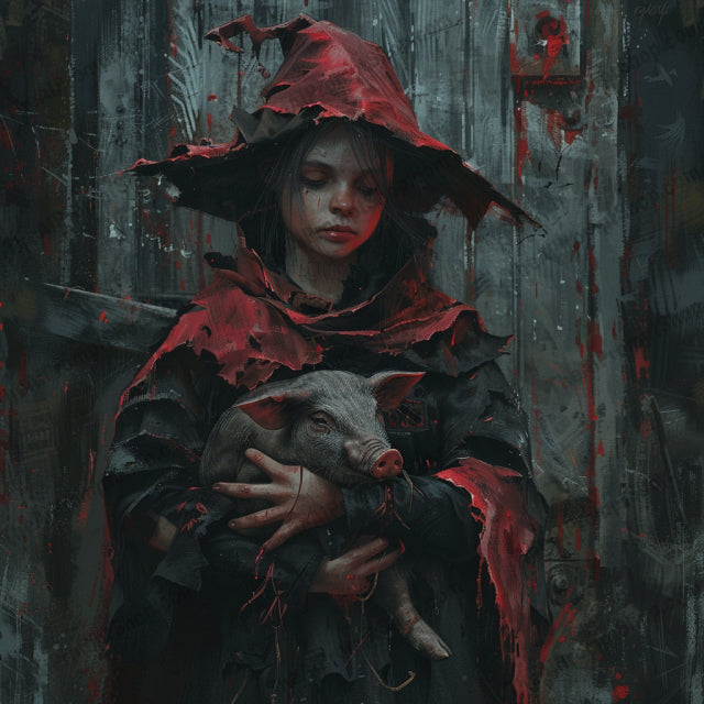 AI MidJourney Image Prompt, Crimson Elegy, 4868Ancient traditions, Brooding characters, chat gpt, chat gpt prompts, chatgpt, chatgpt prompts, Cloaked enigma, Cultish ceremony, Dark folklore, Dark renaissance, Enigmatic figures, Gothic elegance, Halloween inspirations, Medieval fantasy, midjourney, Mysterious sorcery, Mystical allure, Red and black aesthetic, Scary, Sinister fairy tales, Skull symbolism, Timeless gothic