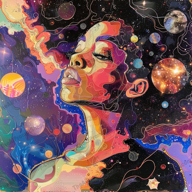 Cosmic Nature Collage AI MidJourney Image Prompt, 8784 Animals, midjourney, cosmic, nature, butterflies, foliage, galactic, surreal, dreamlike, ethereal, women, art, collage, fantasy, mystical, abstract, visual art, colorful, imaginative, creative, intertwined, patterns, Midjourney, Ai, Ai Image Prompt, Image Prompt, Prompt