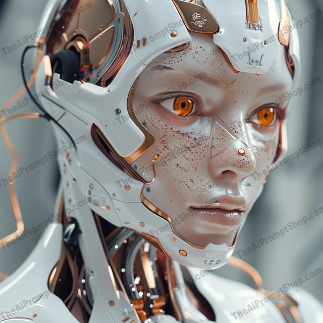 Futuristic Robot with Cityscape AI MidJourney Image Prompt, 9171 Futuristic, midjourney, futuristic, robot, cityscape, neon lights, hyper-realistic, mechanical, technology, metropolitan, dystopian, cyberpunk, metallic textures, sci-fi, urban, innovation, advanced, detail, intricate design, modern, city life, tech, futurism, Midjourney, Ai, Ai Image Prompt, Image Prompt, Prompt