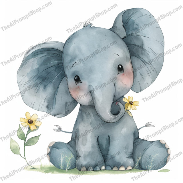 Adorable Baby Animals AI MidJourney Image Prompt, 8711 Animals, midjourney, baby animals, cute animals, bunny, rabbit, carrot, baby elephant, elephant, sleeping fox, fox, panda, bamboo, whimsical, charming, illustration, children's decor, storybook, animal art, nursery art, adorable animals, enchanting, Midjourney, Ai, Ai Image Prompt, Image Prompt, Prompt