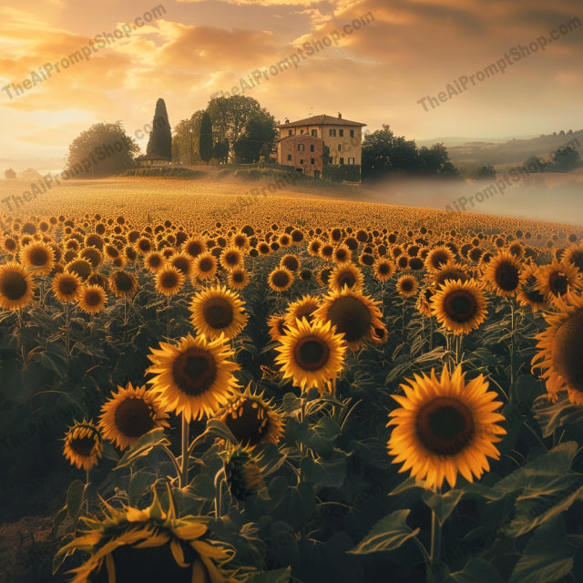 Scenic Landscape Art AI MidJourney Image Prompt, 8463Ai, Ai Image Prompt, art, beauty, captivating, charm, countryside, flowers, Image Prompt, landscape, Landscapes & Paintings, lavender, midjourney, nature, outdoors, peaceful, Prompt, red tree, scenic, seasons, serene, snow, sunflowers, sunset, tranquility, trees, vivid colors