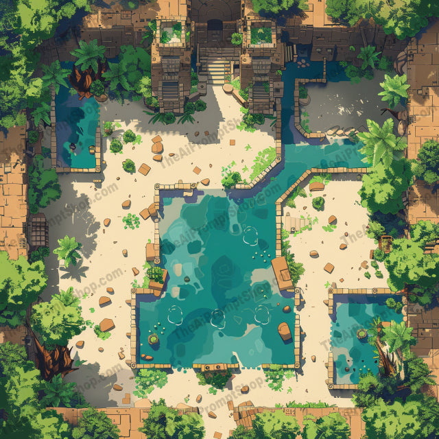 Stylized Game Maps AI MidJourney Image Prompt, 9497 Game Assets, midjourney, game maps, RPG map, adventure game, stylized map, urban map, forest map, snowy village, ancient ruins, colorful map, detailed game map, fantasy game map, video game assets, world map, 2D map, isometric map, top-down view, environment design, game level design, game assets, game design, Midjourney, Ai, Ai Image Prompt, Image Prompt, Prompt