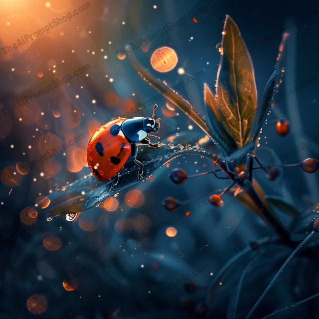 Magical Night Insect AI MidJourney Image Prompt, 8938 Animals, midjourney, magical, night, insect, dragonfly, firefly, hummingbird, ladybug, digital art, glow, ethereal, dreamy, background, sparkling lights, foliage, vibrant colors, enchanting, serene, atmosphere, wildlife, nature, Midjourney, Ai, Ai Image Prompt, Image Prompt, Prompt