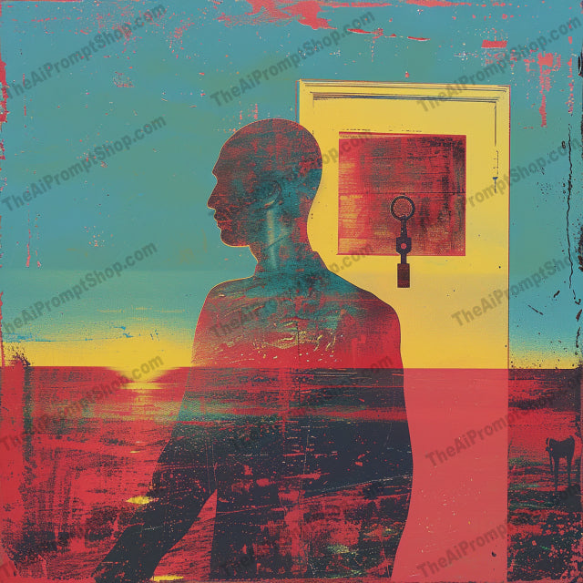 Surrealist Digital Collage AI MidJourney Image Prompt, 8221abstract, artistic, bird, bold colors, clouds, colorful, contemporary, creative, dreamlike, etherealmidjourney, experimental, fish, imaginative, mixed media, modern art, profiles, surreal digital art, vibrant, whimsical