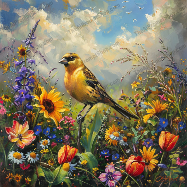 Vibrant Birds in Nature AI MidJourney Image Prompt, 8980 Animals, midjourney, bird, nature, colorful, vibrant, wildlife, feather, flora, forest, garden, spring, summer, art, painting, detailed, beautiful, natural, serene, peaceful, elegant, majestic, Midjourney, Ai, Ai Image Prompt, Image Prompt, Prompt