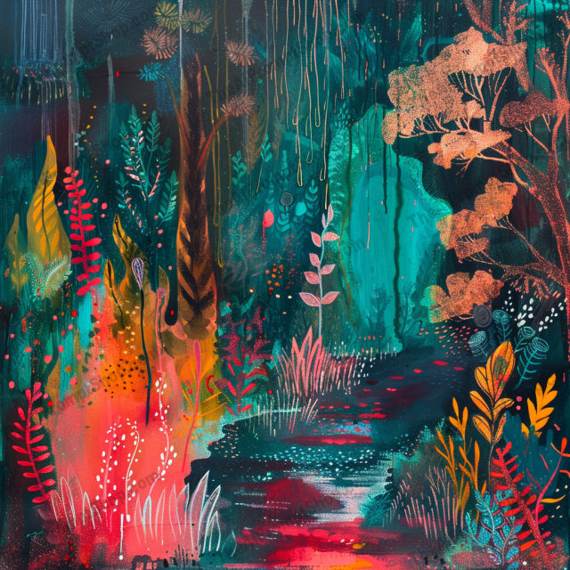 AI MidJourney Image Prompt, Botanical Dreams Series, 4932Aquatic fantasy, chat gpt, chat gpt prompts, chatgpt, chatgpt prompts, Explosion of colors, Flourishing wilderness, Folk art influence, Lush botanicals, midjourney, Nature-infused portraiture, Organic patterns, Rich texture overlay, Serene underwater scenes, Storybook Illustrations, Vibrant flora illustrations