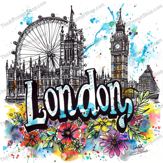 Cityscape Art AI MidJourney Image Prompt, 8326Ai, Ai Image Prompt, Art, Artistic, Cities, City Art, Cityscape, Colorful, Creative, Detailed, Dynamic, Eye-catching, Floral, Iconic, Image Prompt, Landmarks, Landscapes & Paintings, Metropolitan, midjourney, Modern, Prompt, Sketch, Travel, Urban, Vibrant, Watercolor