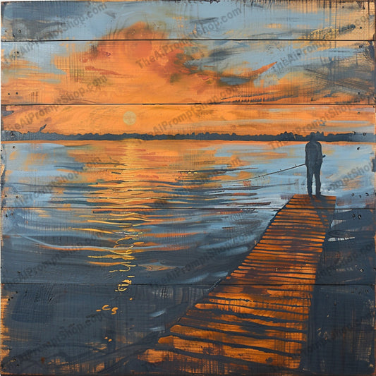 Sunset Silhouettes on Wooden Canvas AI MidJourney Image Prompt, 8983 Landscapes & Paintings, midjourney, sunset, silhouettes, wooden canvas, rustic art, adventure, wanderlust, painted sunset, warm hues, dark outlines, beautifully painted, art piece, rustic charm, visual striking, decor, home decor, wooden art, sunset art, silhouette art, artwork, sunset painting, Midjourney, Ai, Ai Image Prompt, Image Prompt, Prompt