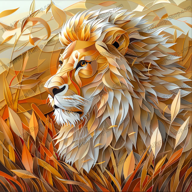 Stylized Animal Art AI MidJourney Image Prompt, 9589 Animals, midjourney, stylized, animal art, bird, lion, peacock, owl, paper art, layered artwork, vibrant colors, detailed textures, intricate design, nature, wildlife, majestic animals, creative illustration, unique style, ornate, artistic, eye-catching, decorative, Midjourney, Ai, Ai Image Prompt, Image Prompt, Prompt