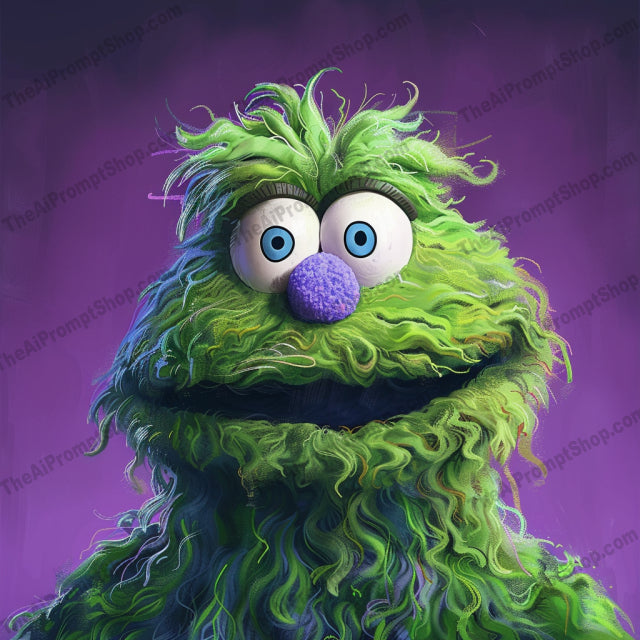 Colorful Muppet Characters AI MidJourney Image Prompt, 9473 Animation & Cartoons, midjourney, Muppet, characters, colorful, vibrant, expressive, illustration, dynamic, brushstrokes, textured, Sesame Street, Big Bird, Oscar the Grouch, Grover, abstract, artistic, childhood, nostalgia, happy, playful, fun, Midjourney, Ai, Ai Image Prompt, Image Prompt, Prompt