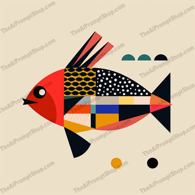 Geometric Animal Art AI MidJourney Image Prompt, 8085abstract animals, abstract prints, animal illustrations, artistic decor, bird art, bold patterns, cat art, colorful decor, contemporary art, creative wall art, fish art, geometric art, geometric shapes, horse art, mid-century modern, midjourney, modern design, playful art, statement pieces