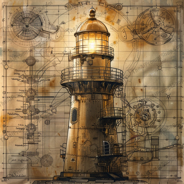 Steampunk Architectural Blueprint Art AI MidJourney Image Prompt, 8459Ai, Ai Image Prompt, architectural blueprint, artistic engineering, blueprint art, detailed illustration, engineer art, Futuristic, gear art, gears, Image Prompt, industrial style, mechanical blueprint, mechanical design, midjourney, nostalgic art, Prompt, retro-futuristic, sepia tone, steampunk, steampunk aesthetic, steampunk architecture, structural design, technical drawing, vintage art, vintage machinery