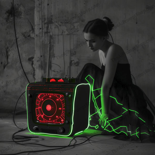 Neon Futuristic Art AI MidJourney Image Prompt, 8842 Character Art, midjourney, futuristic, neon, modern, innovative, monochrome, digital art, contrast, vibrant, tech, technology, abstract, creative, design, colorful, visual art, trendy, stylish, contemporary, unique, edgy, Midjourney, Ai, Ai Image Prompt, Image Prompt, Prompt