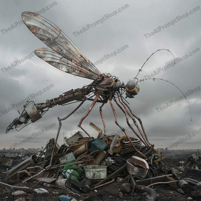Recycled Art - Eagle, Dolphin, Dragonfly, Tree AI MidJourney Image Prompt, 9590 Animals, midjourney, recycled art, eagle art, dolphin art, dragonfly art, tree art, trash art, metal art, post-apocalyptic, wildlife art, creative recycling, environmental art, nature art, digital art, eco-friendly art, upcycled art, junk art, art from waste, sculpture art, industrial art, fantasy art, unique art, Midjourney, Ai, Ai Image Prompt, Image Prompt, Prompt