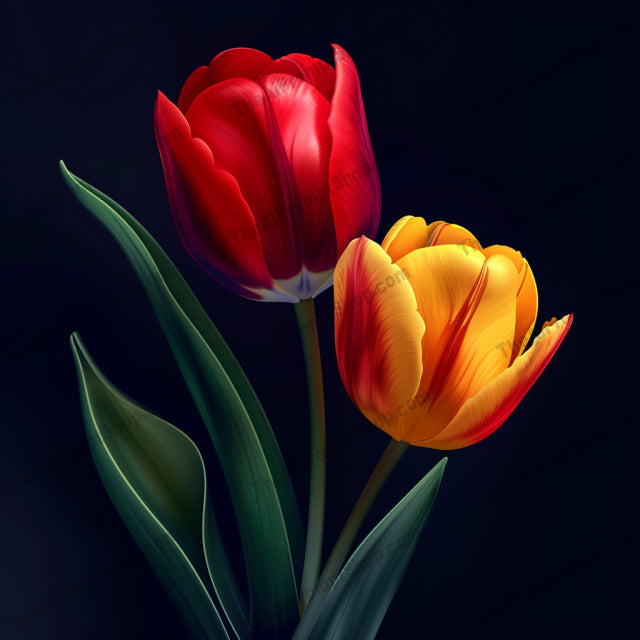 Vibrant Floral Art AI MidJourney Image Prompt, 9621 — A stunning floral art piece showcasing the beauty of nature with vivid, lifelike details — product preview image 4