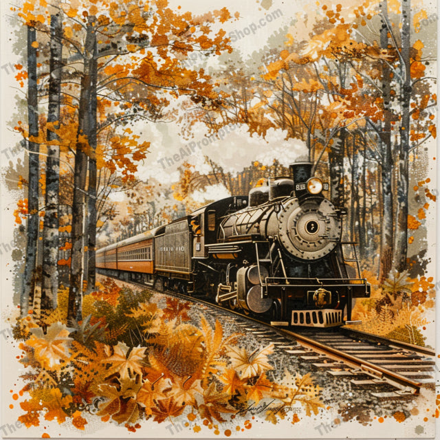 Rustic Autumn Scenes AI MidJourney Image Prompt, 8757 Landscapes & Paintings, midjourney, rustic, autumn, fall, vintage car, rowboat, lake, train, forest, bicycle, pumpkins, scenic, painting, warm tones, serene, picturesque, nature, landscape, retro, seasonal, classic, Midjourney, Ai, Ai Image Prompt, Image Prompt, Prompt