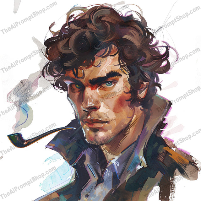 Artistic Portrait Illustration AI MidJourney Image Prompt, 8864 Animals, midjourney, art, portrait, illustration, watercolor, brushstrokes, style, expressive, creative, artistic, visual, impactful, stylized, colors, artwork, appealing, texture, design, modern, creative, unique, highly detailed, Midjourney, Ai, Ai Image Prompt, Image Prompt, Prompt