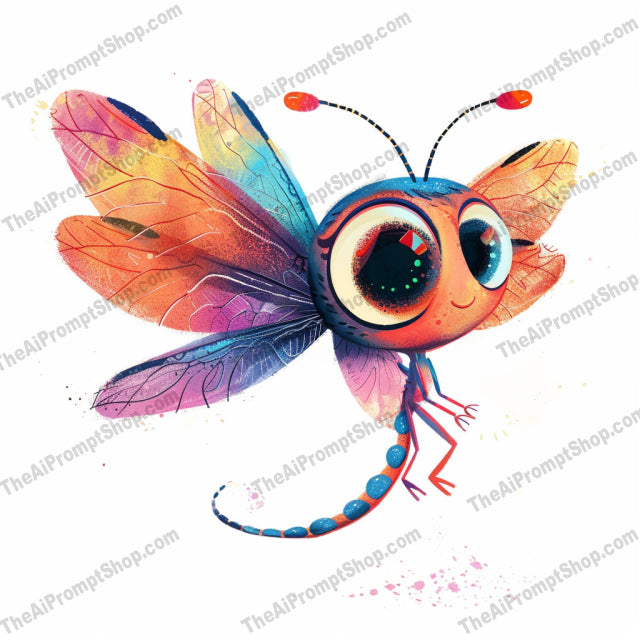 Cute and Colorful Insects Drawing AI MidJourney Image Prompt, 9451 Storybook Illustrations, midjourney, cute insects, colorful drawing, whimsical art, expressive eyes, bee illustration, dragonfly art, ladybug drawing, fuzzy creature, animal illustration, playful art, vibrant colors, funny insects, happy art, insect characters, adorable insects, bug art, children's illustration, fantasy insects, digital art, creative bugs, Midjourney, Ai, Ai Image Prompt, Image Prompt, Prompt