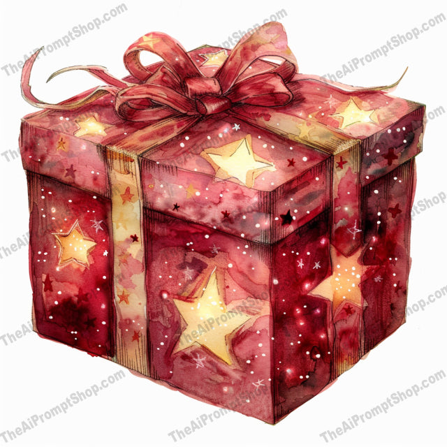 Festive Gift Boxes AI MidJourney Image Prompt, 9453 Holidays, midjourney, gift box, present, wrapped gift, festive, holiday gift, Christmas gift, Halloween box, decorative box, glowing box, ribbons, Christmas tree, pumpkin, hearts, stars, occasions, celebration, festive wrapping, gift wrapping, luminous, stylish gift box, Midjourney, Ai, Ai Image Prompt, Image Prompt, Prompt