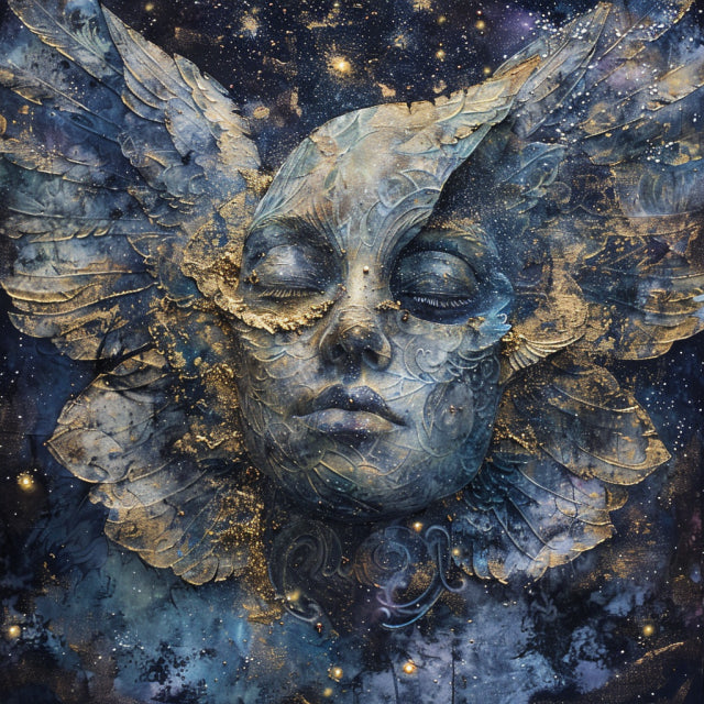 Ethereal Artistic Composition AI MidJourney Image Prompt, 8179abstract, artistic ethereal nature fantasy, celestial, colorful, cosmic, detailed, dreamlike, fantasy art, imaginative, mystical, mythical, nature art, ornatemidjourney, surreal, textures, vibrant, whimsical